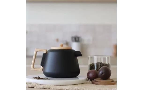 OGOLIVING Théière 1 L Noir - Viggo