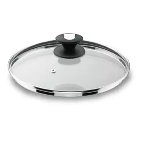 LACOR Couvercle verre avec sortie vapeur 24cm - Durit 