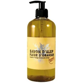 ALEPPO SOAP SAVON ALEP LIQUIDE FLEUR ORANGER 500ML ASCOPE17