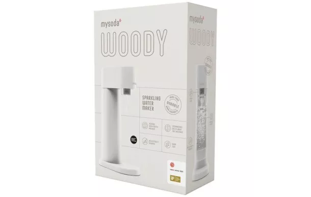 MYSODA MACHINE MYSODA WOODY BIOCOMPOSITE BLANC EUR-WD002F-W-FR