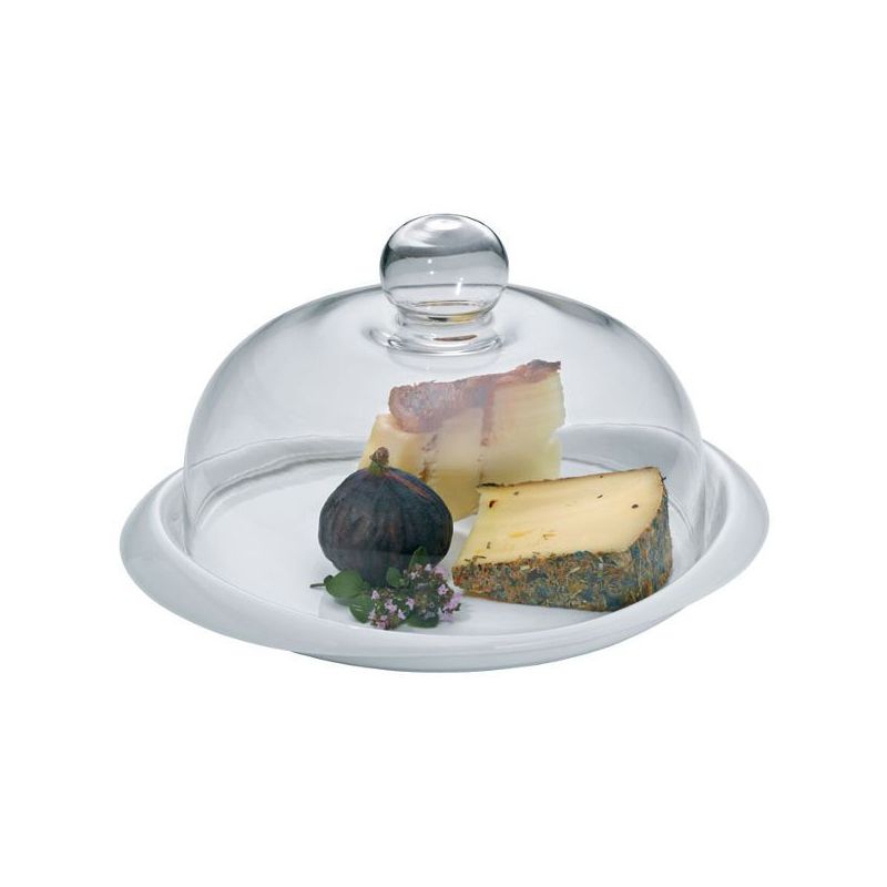 KELA Plateau fromage avec cloche en verre