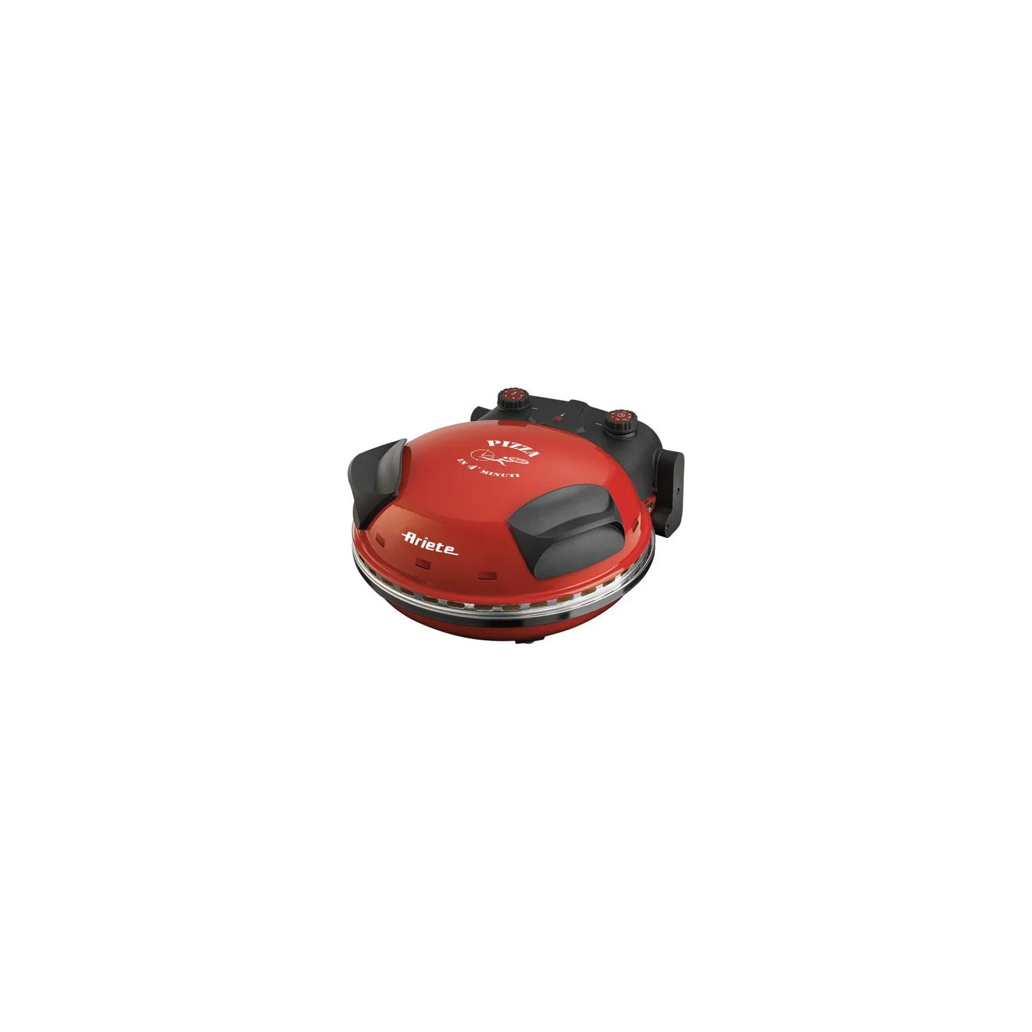ARIETE Four à pizza Rouge 1200 W - 909