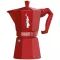 BIALETTI Cafetière italienne 6 tasses Rouge - Moka Exclusive BIALETTI Cafetière italienne 6 tasses Rouge - Moka Exclusive