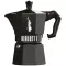 BIALETTI Cafetière italienne 3 tasses Noire - Moka Exclusive BIALETTI Cafetière italienne 3 tasses Noire - Moka Exclusive