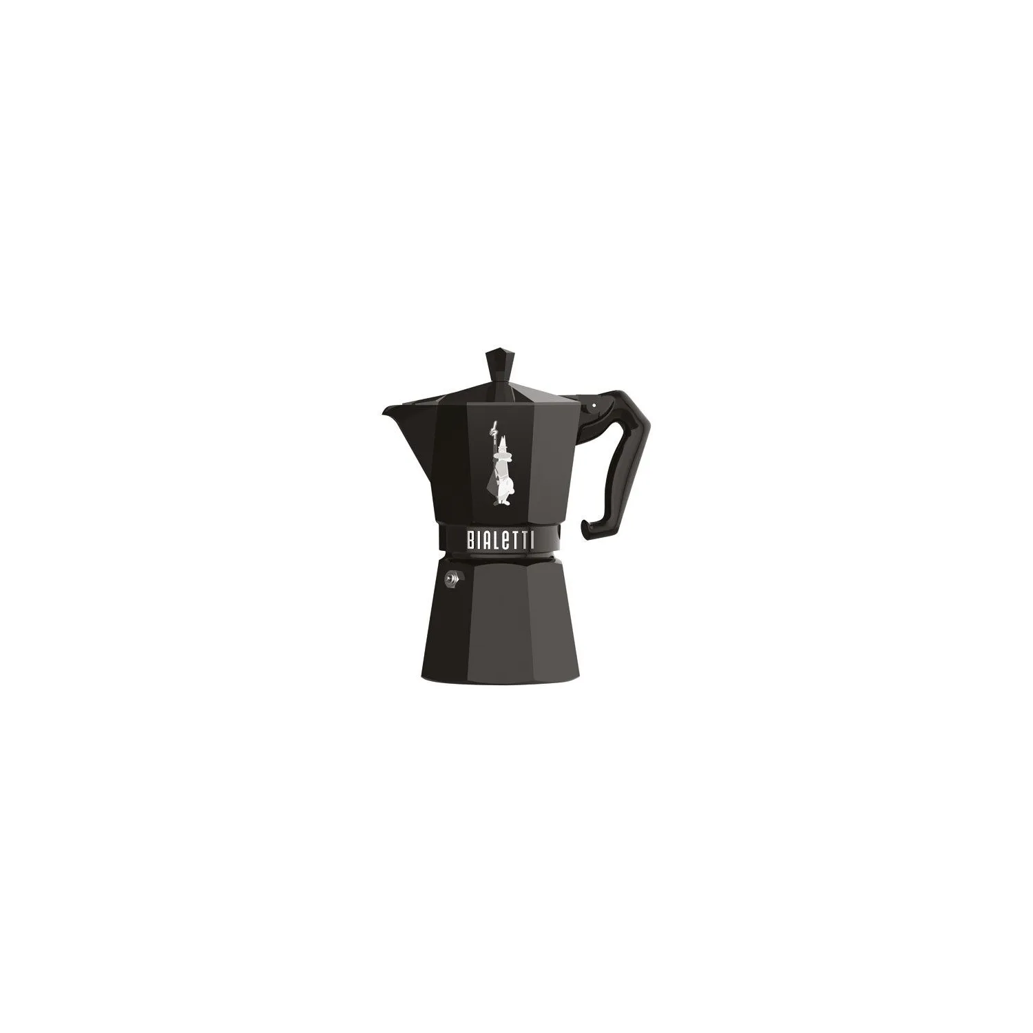 BIALETTI Cafetière italienne 6 tasses Noire - Moka Exclusive
