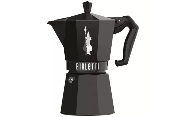 BIALETTI Cafetière italienne 6 tasses Noire - Moka Exclusive