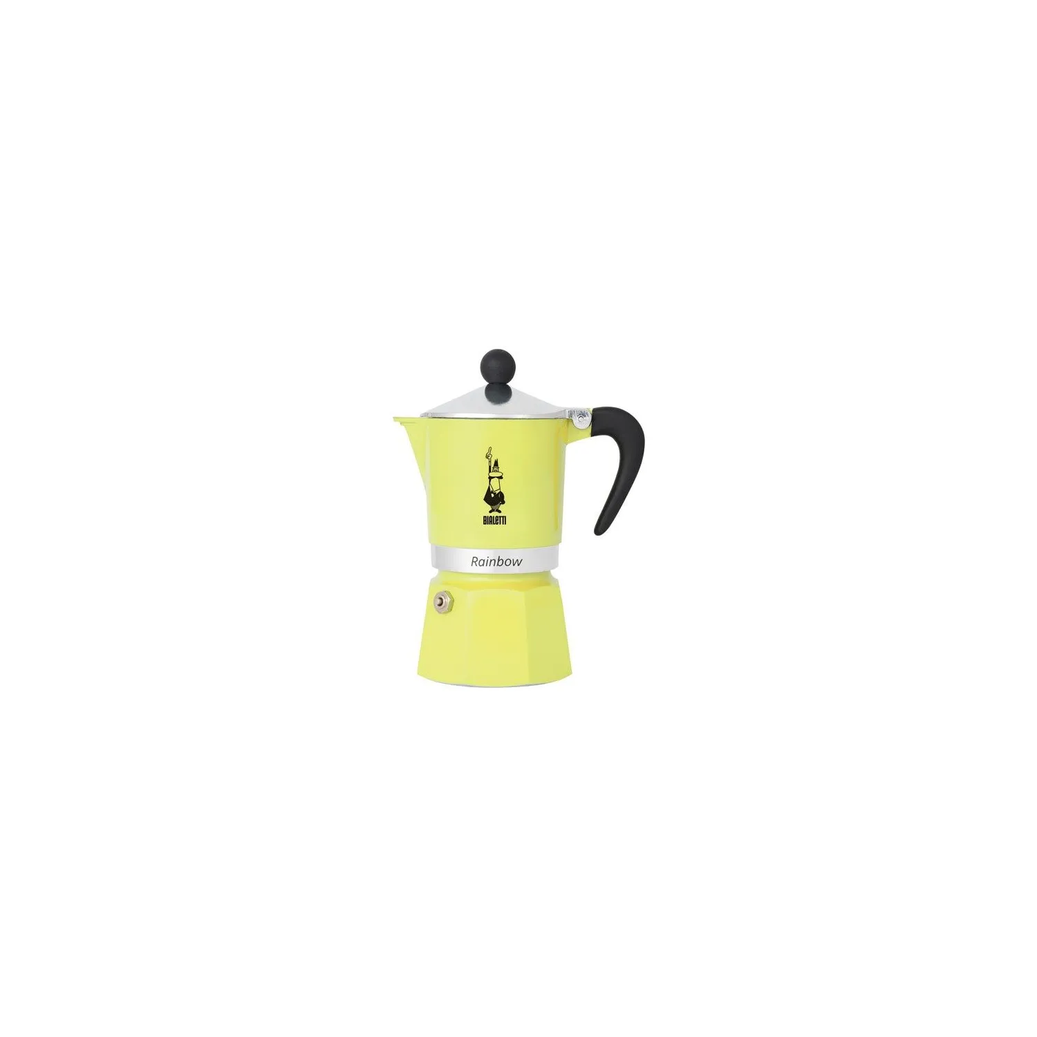 BIALETTI Cafetière italienne 6 tasses Jaune Pastel Rainbow