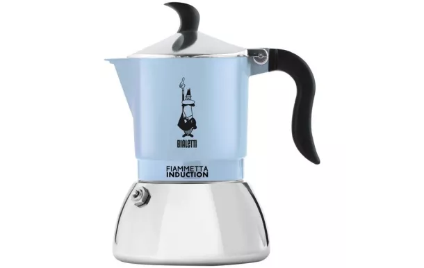  BIALETTI Cafetière italienne 4 tasses Bleu Azur - Fiammetta