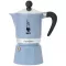 BIALETTI Cafetière italienne 6 tasses Bleu Azur - Rainbow BIALETTI Cafetière italienne 6 tasses Bleu Azur - Rainbow
