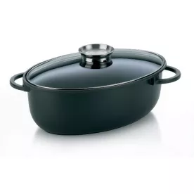 cocottes fonte KELA Cocotte à braiser 8 L ovale - Kerros ovale ronde ceramique pas cher