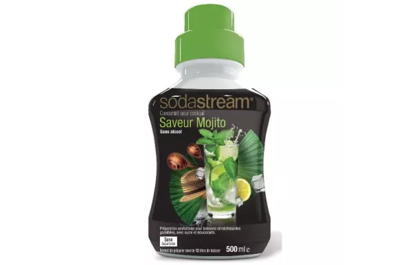 SODASTREAM Concentré 500 ml - Saveur Mojito - Sans alcool avis moins cher