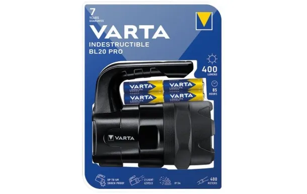 VARTA PHARE INDESTRUCTIBLE XTREME BL20 6AA 18751101421