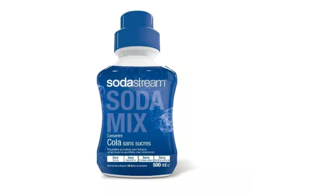 SODASTREAM Concentré 500 ml - Saveur Cola sans sucre nouvelle formule avis moins cher