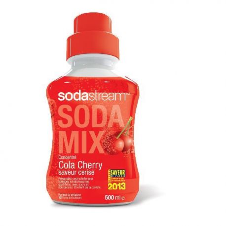 SODASTREAM Concentré 500 ml - Saveur Cola Cherry / Cerise