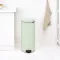 BRABANTIA Poubelle à pédale 30 L Jade Green - New Icon