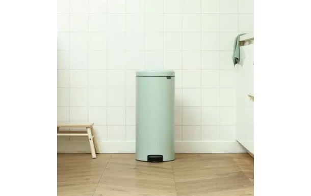 BRABANTIA Poubelle à pédale 30 L Jade Green - New Icon