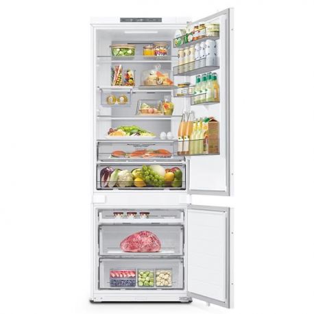 SAMSUNG Réfrigérateur intégrable combiné 389 litres - BRB38G705EWW