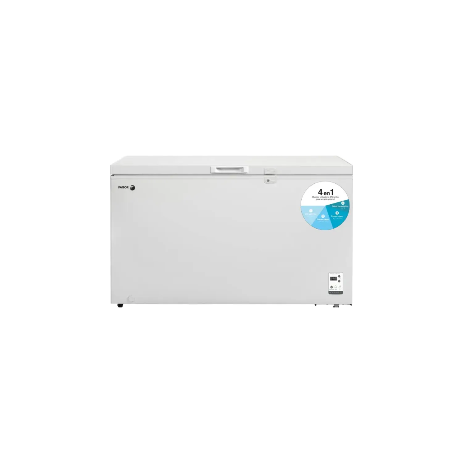 FAGOR Congélateur Coffre temperatures / hybride 400 FCC400EE