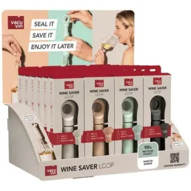 VACUVIN PRESENTOIR 24 POMPES A VIN LOOP 0970060