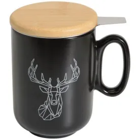 TABLE ET COOK ORIGAMI CERF TISANIERE NOIRE 450ML 86E-001-MCN