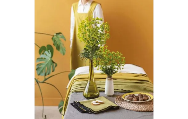 WINKLER NAPPE RECYCLEE GRACE FICELLE 140 X 140 CM 1782010000