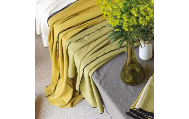 WINKLER NAPPE RECYCLEE GRACE KAKI 140 X 250 CM 1783020000