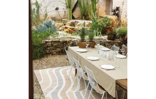 WINKLER NAPPE RECYCLEE GRACE CAMEL 140 X 250 CM 1783085000