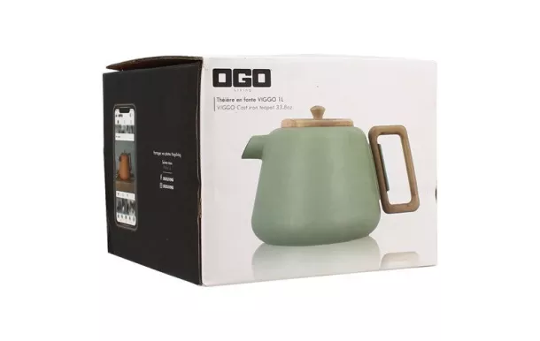 OGOLIVING Théière 1 L Amande - Viggo