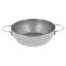  DE BUYER Poêle paysanne 24 cm à bord haut avec 2 anses - Mineral B Element crepieres sauteuses poeles inox revetue tefal pas ch