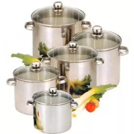  BAUMALU Lot de 5 Traiteurs casserole serie de casseroles inox pas cher avis