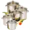  BAUMALU Lot de 5 Traiteurs casserole serie de casseroles inox pas cher avis
