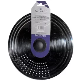 BAUMALU Couvercle passoire multi-diamètres 22/24/26 cm 