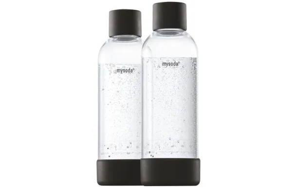MYSODA BOUTEILLE LOT/2 1L NOIR PET EU-2PB10-B