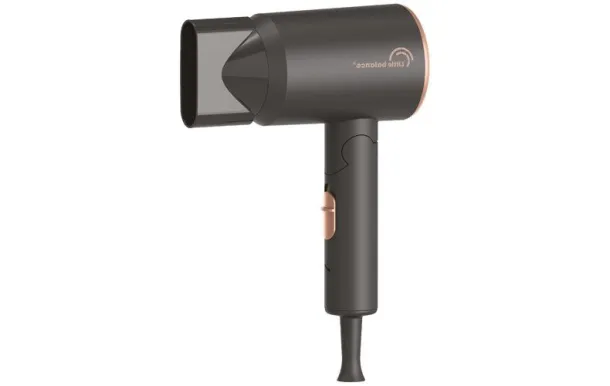 LITTLE BALANCE SECHE-CHEVEUX IONIC DE VOYAGE NOIR  LB8786