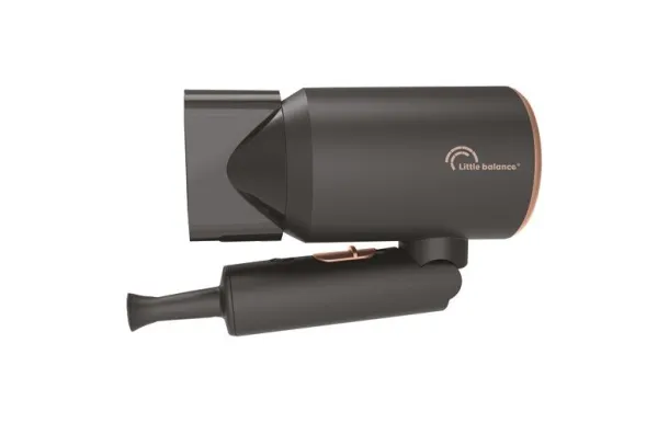 LITTLE BALANCE SECHE-CHEVEUX IONIC DE VOYAGE NOIR  LB8786