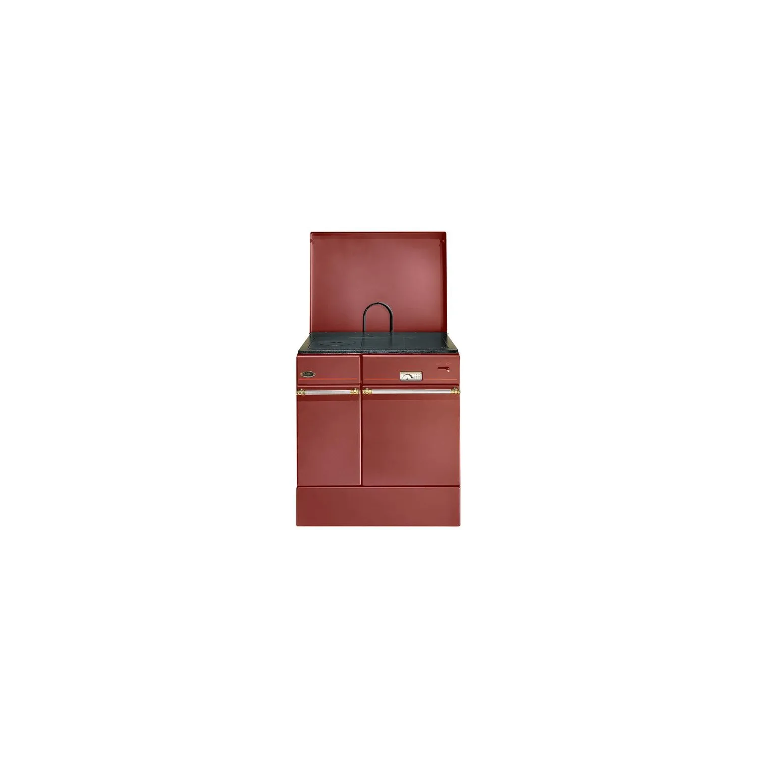 GODIN Cuisinière à bois arpège 10 KW carmin 240163CARMIN