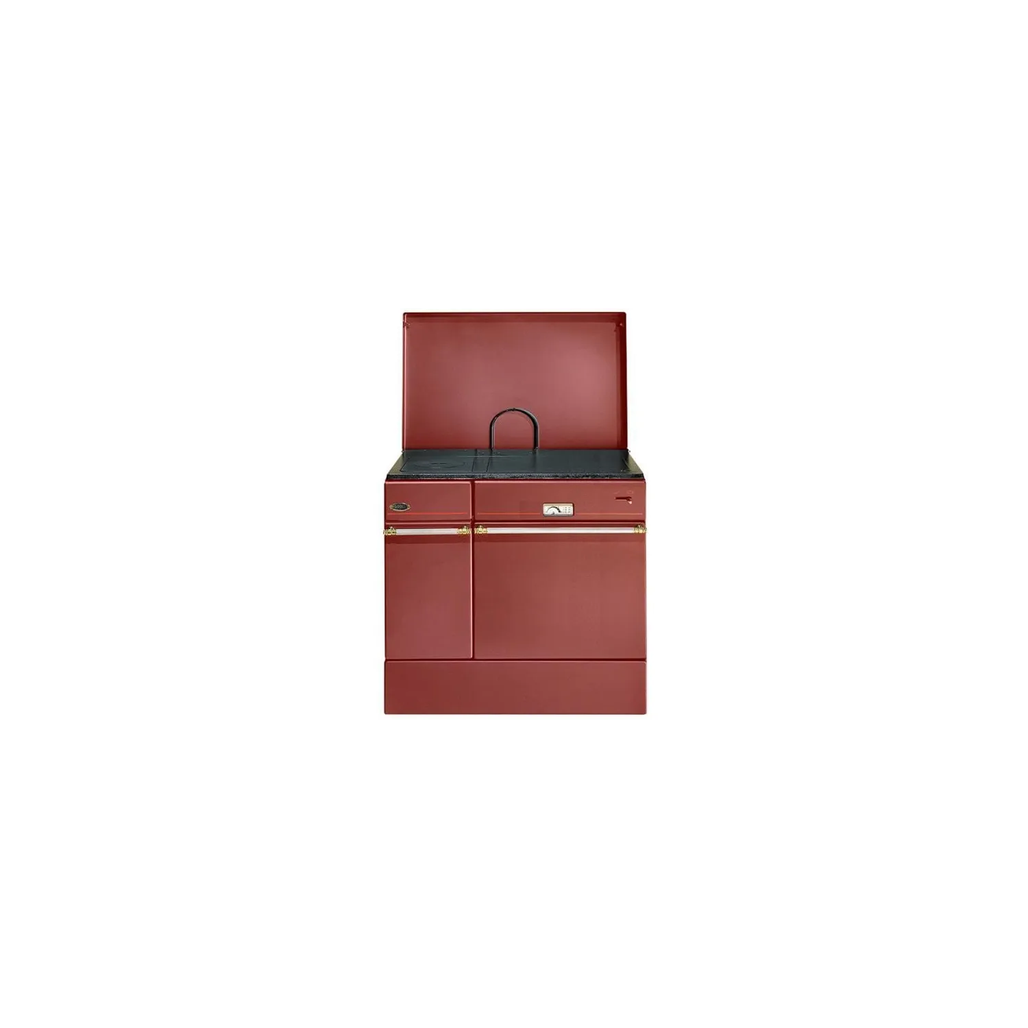 GODIN Cuisinière à bois arpège 10 KW carmin 240163CARMIN - vue 5