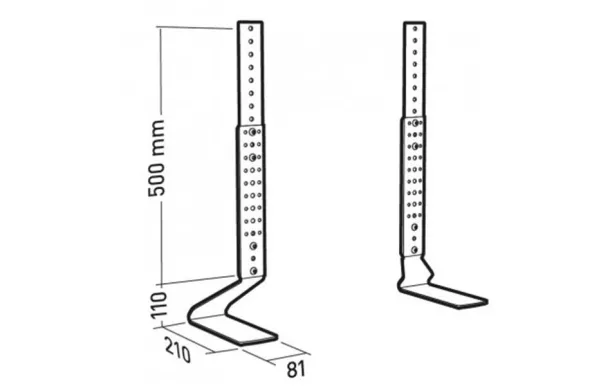 ERARD Support mural fixe - 035300