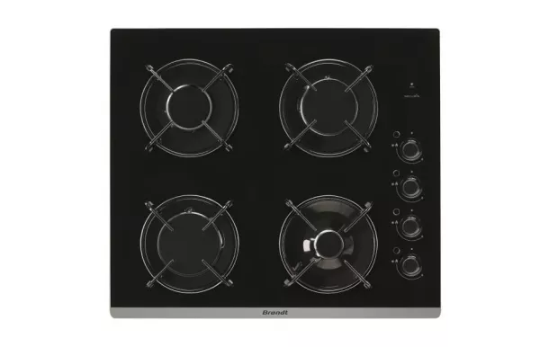 BRANDT Table de cuisson 4 feux gaz - BPG6413B
