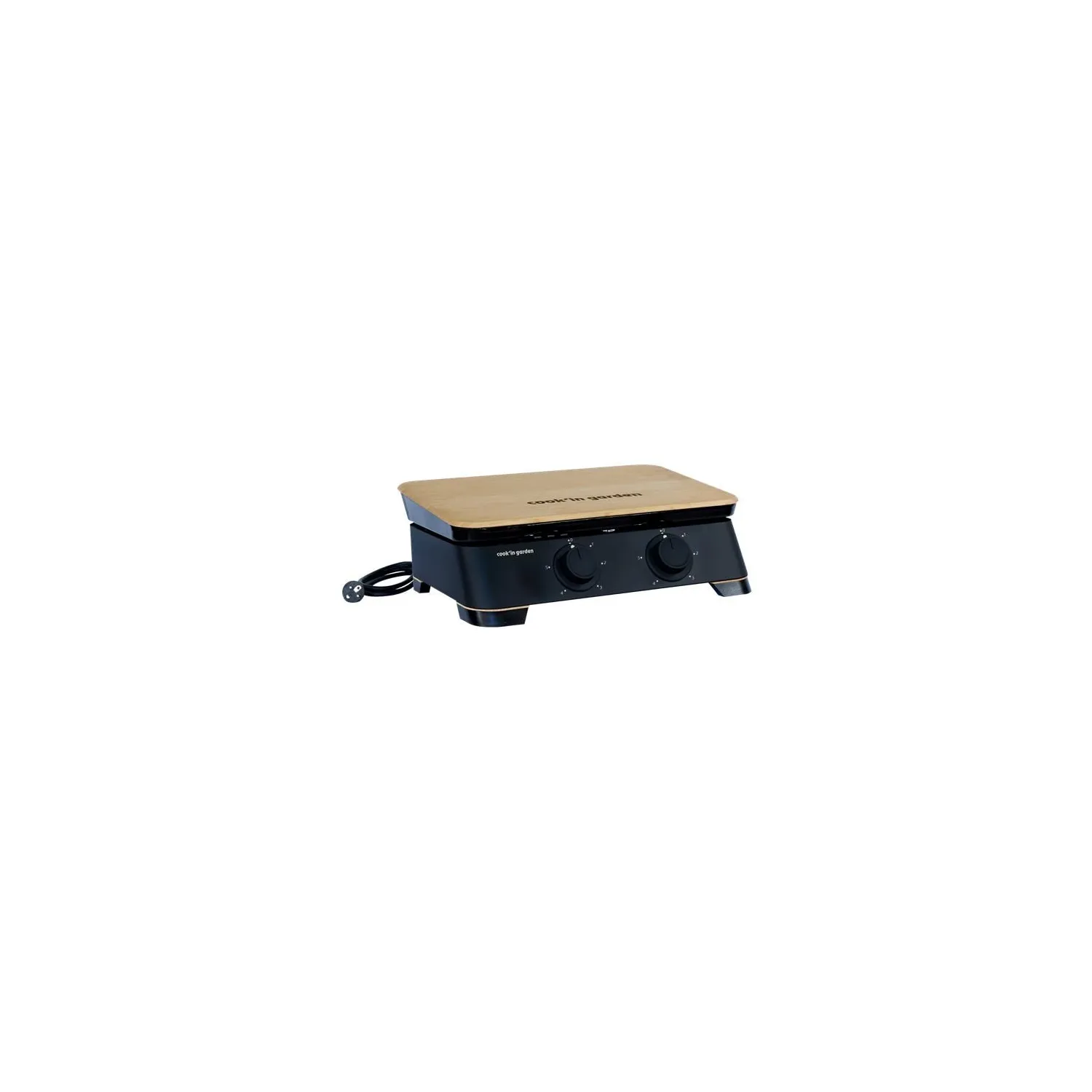 COOK IN GARDEN Plancha électrique 2 foyers Dune 60 PE005
