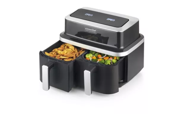 KITCHENCHEF Airfryer 8,4 L - KCPFR84AIRDUO
