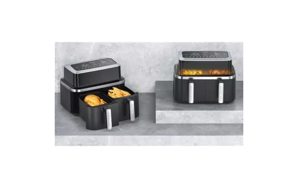 KITCHENCHEF Airfryer 8,4 L - KCPFR84AIRDUO