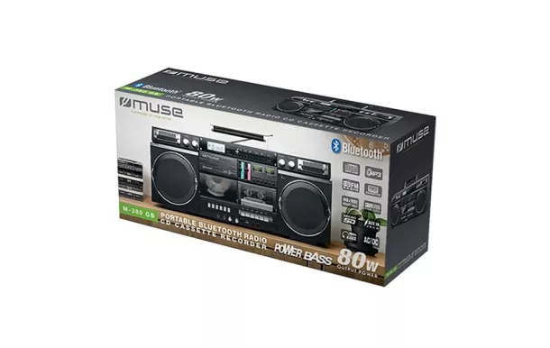 MUSE Radio-laser avec K7 - M380GB