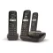 GIGASET Téléphone résidentiel avec répondeur - AS690ATRIONOIR