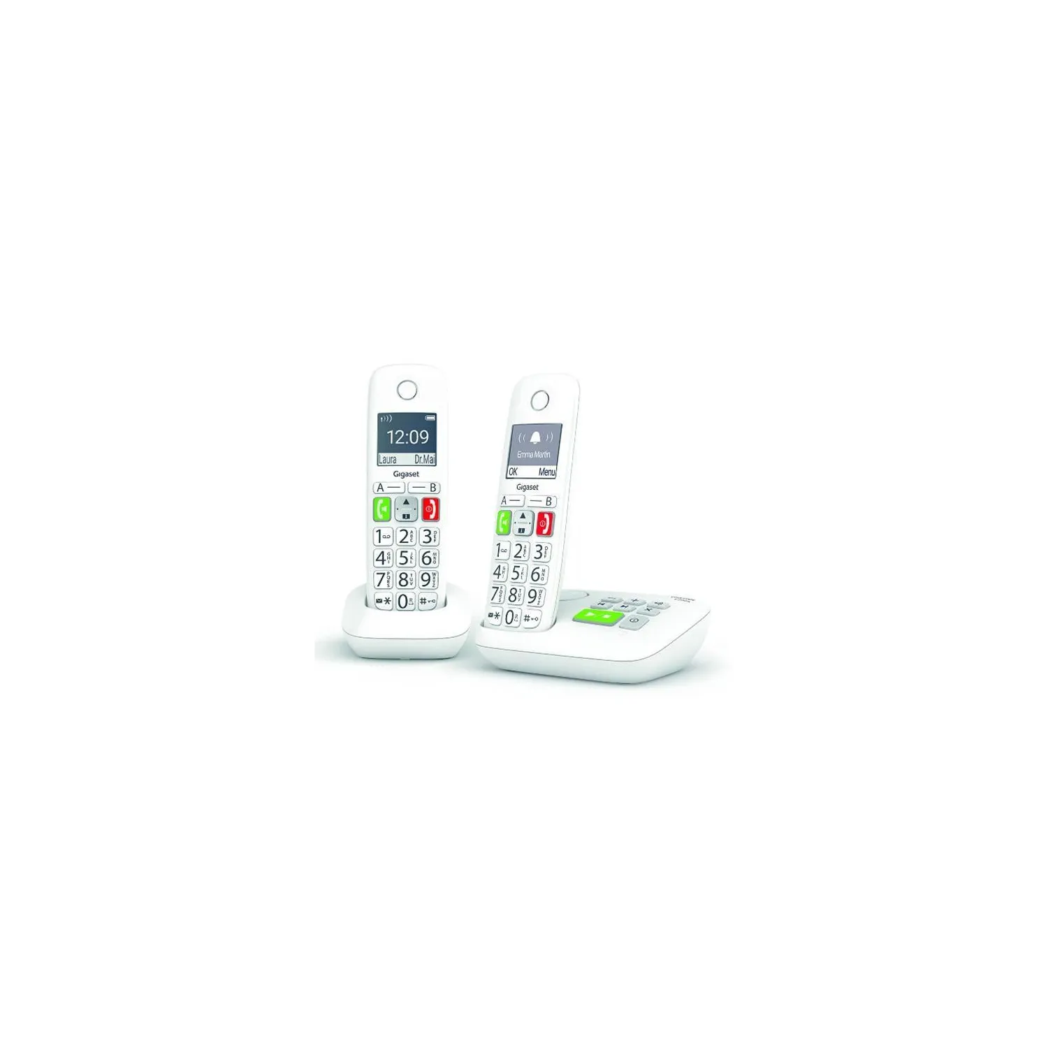GIGASET Téléphone résidentiel avec répondeur E290ADUO