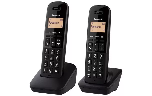 PANASONIC Téléphone résidentiel sans répondeur - KXTGB612FRB