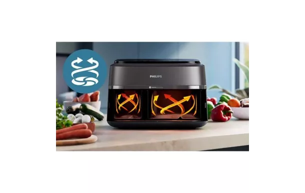 Airfryer philips 9 L à double panier Série 3000 NA351.00