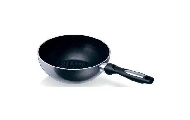  BEKA Poêle wok 20 cm 'pro induc anthracite' crepieres sauteuses poeles inox revetue tefal pas cher