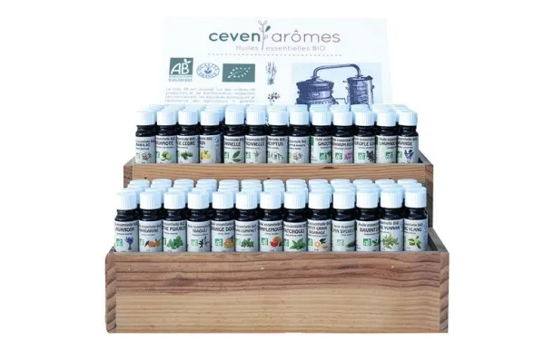 CEVEN AROMES PRESENTOIR HUILE ESSENTIELLE 24X4 PHEB6