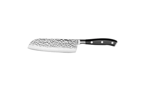 SABATIER TROMPETTE CARBON COUTEAU SANTOKU 18 CM +  865723STCP161